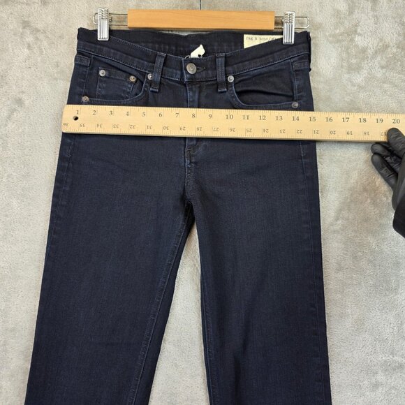 Rag & Bone Jeans Womens 27 Coal The Straight Made in USA Denim W1588K520COA - Picture 5 of 13